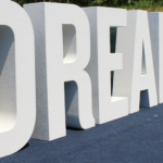 DREAM - foam lettering