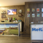 MetLife signage and interior design